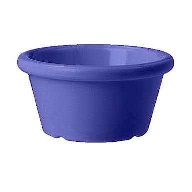 G.E.T. S-620-PB Mardi Gras Peacock Blue 2 Oz. Ramekin