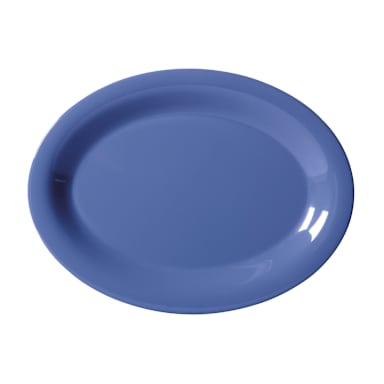 G.E.T. OP-120-PB Mardi Gras Peacock Blue 12" Platter