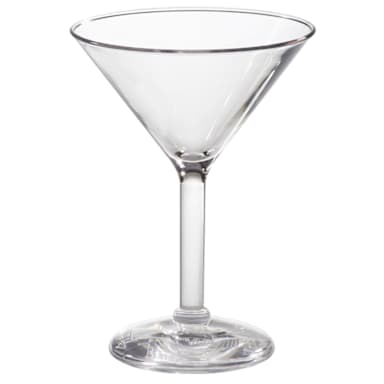 G.E.T. SW-1402-1-SAN-CL Clear 6 Oz. Martini Glass - Dozen