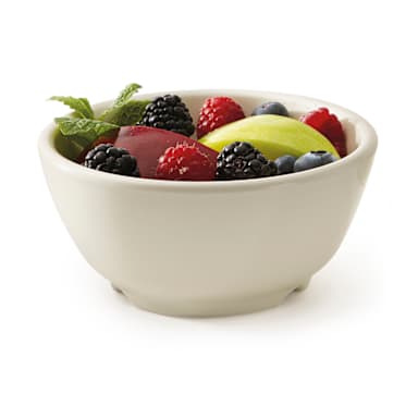 G.E.T. B-45-DI Diamond Ivory 10 Oz. Deep Bowl