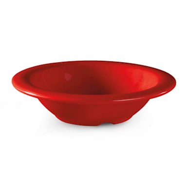 G.E.T. B-86-RSP Red Sensation Melamine 8 Oz. Deep Bowl - Dozen