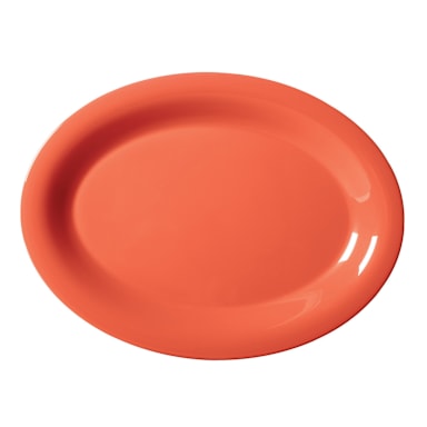G.E.T. OP-135-RO Mardi Gras Rio Orange 13-1/2" Platter