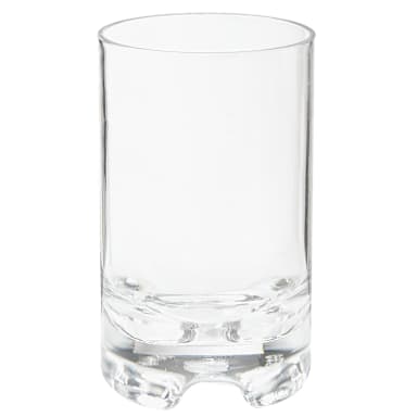 G.E.T. SW-1424-1-SAN-CL Roc N' Roll 12 Oz. Glass