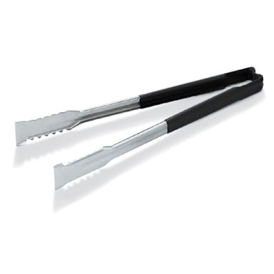 Vollrath 4791220 Kool-Touch 12" Black Handled VersaGrip Tong