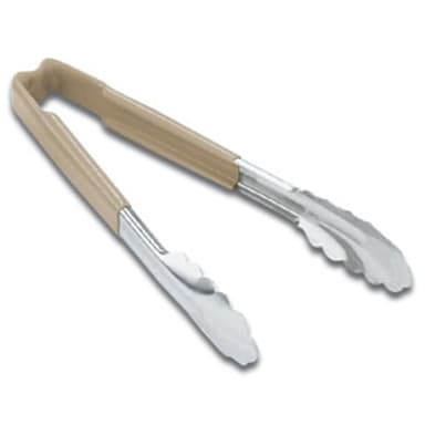 Vollrath 4781260 Kool-Touch® Tan Handled 12" Utility Tong
