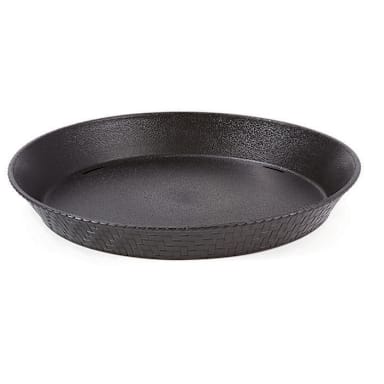 G.E.T. RB-891-BK Black Polypropylene 12" Textured Basket