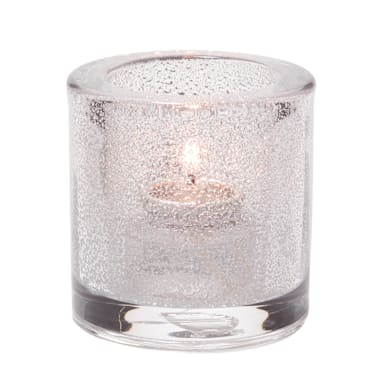 Hollowick 5140CJ Clear Jewel Thick Glass Tealight Lamp