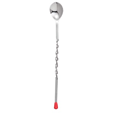 Libbey - Formerly World® Tableware 75111 S/S Red Tip 11" Bar Spoon