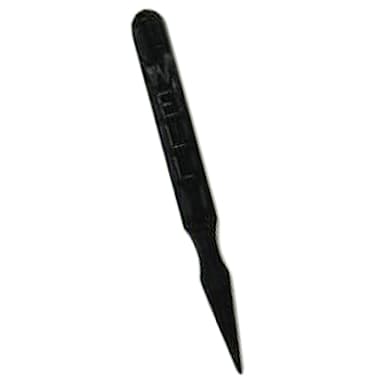 WNA SPSMWEBK3CT5MA Black 3" Well Done Plastic Steak Marker - 1000 / BX