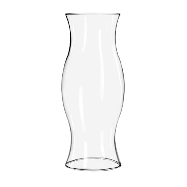 Libbey 9860477RTB Clear Glass Hurricane Shade - 4 / CS
