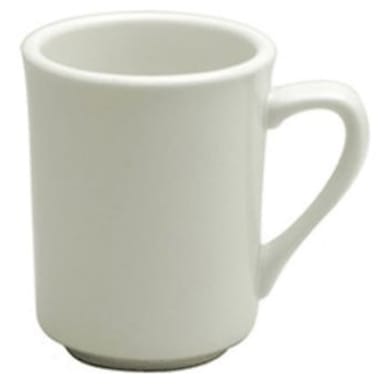 1880 Hospitality F9000000560 Atlantic Cream White 8 Oz. Delmonico Mug - 36/CS
