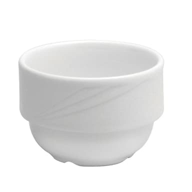 1880 Hospitality R4510000700 Arcadia White 7.5 Oz. Bouillon
