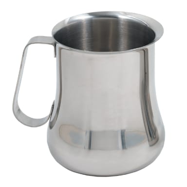 Espresso Supply 27317 Ungraduated 40 Oz. Steaming Bell Pitcher