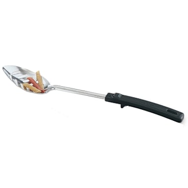 Vollrath® 46947 Black Handled 14" Slotted Basting Spoon