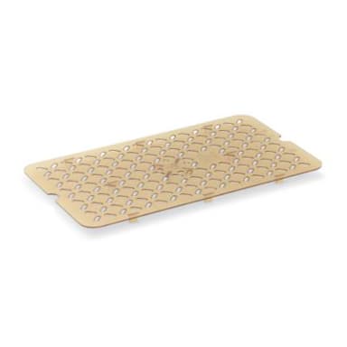 Vollrath 23400 Super Pan 1/4 Size High Temp Amber Plastic False Bottom