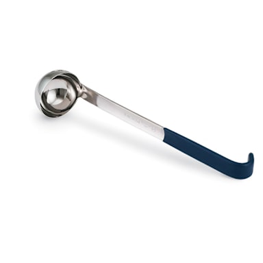 Vollrath® 4980230 Blue Handled 2 Ounce Stainless Steel Ladle