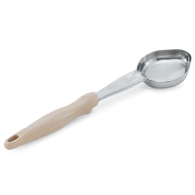 Vollrath® 6412335 Ivory 3 Ounce Oval Solid Spoodle®