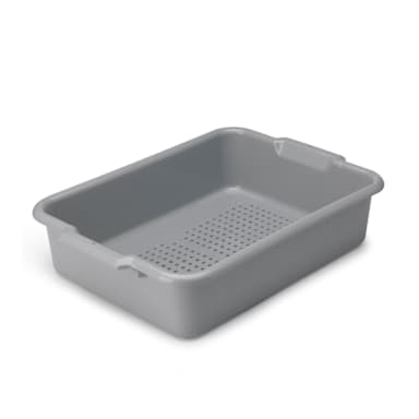 Vollrath® 52617 Gray Perforated Silverware Drain Box