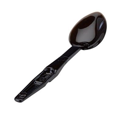 Cambro SPO13CW110 Camwear Black 13" Solid Deli Spoon