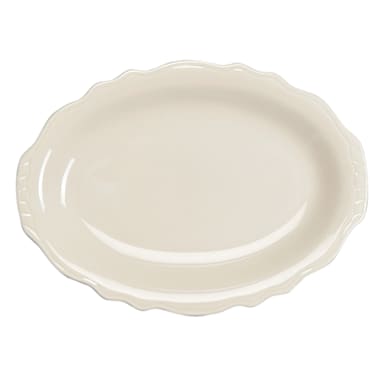 Homer Laughlin 52600 Carolyn Undecorated 11.75" Platter - Dozen