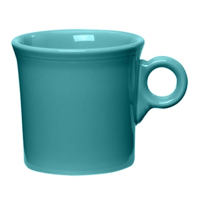 Homer Laughlin China 453107 Fiesta® Turquoise 10.25 Oz Mug - Dozen