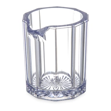 Carlisle 456007 2 Oz. Clear Syrup / Creamer Pitcher