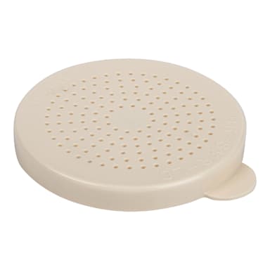 Cambro 96SKRLD406 Beige Salt and Pepper Lid for Shakers