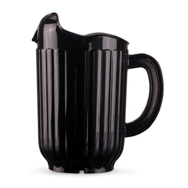 Traex 6010-06 Black Plastic 60 Ounce 3 Lipped Pitcher