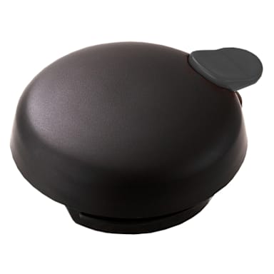 Service Ideas FVPL Black Push Button Lid for SteelVac