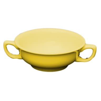 Homer Laughlin 076320 Sunflower 10.25 Oz. Sunrise Soup Bowl  24 / CS