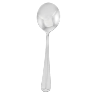 Walco 5112 Royal Bristol 18/0 S/S 5-7/8" Bouillon Spoon - Dozen