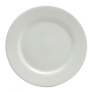 1880 Hospitality F8010000124 Bright White Ware 7.5" RE Plate