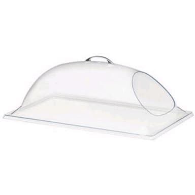 Cal-Mil 322-10 One End Cut Out 10" x 12" Dome Lid