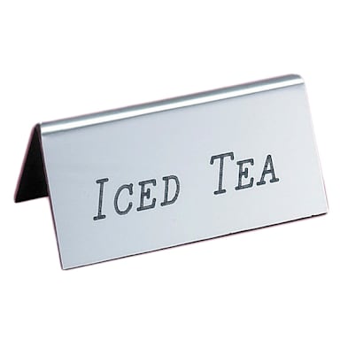 Cal-Mil 228-5-010 Iced Tea Silver Beverage Tent