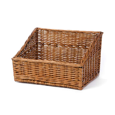 Willow Specialties 83200 15-3/4" x 12-1/2" Cutaway Display Basket