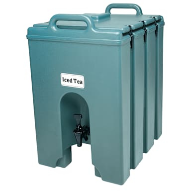 Cambro 1000LCD401 Camtainer Blue 11.75 Gal. Insulated Beverage Server