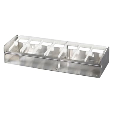 DayMark 110805 Metal 2½" 7-Slot Label Dispenser