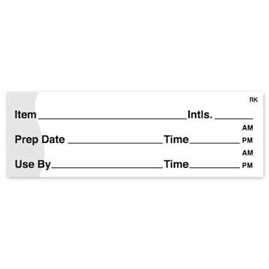 DayMark 114279 ReMark™ White 2 x 4 Use By Tape