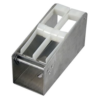 DayMark 110804 Metal 1" 2-Slot Label Dispenser