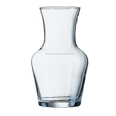 Arcoroc D1C04248 Wine Carafe w/ 7 Oz. Etched Line