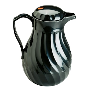 Vollrath® 52142 SwirlServe® Black 20 Ounce Beverage Server