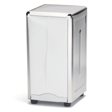 TableCraft 221 S/S Full-Size Double Sided Napkin Dispenser
