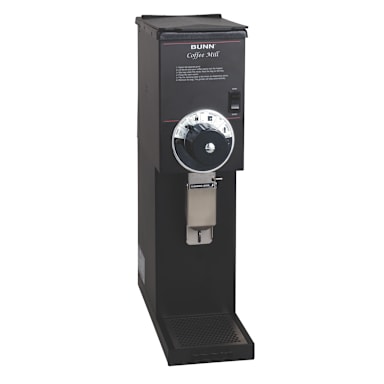 BUNN® 22102 G2HD Black Bulk Coffee Grinder with 2 Lb. Hopper