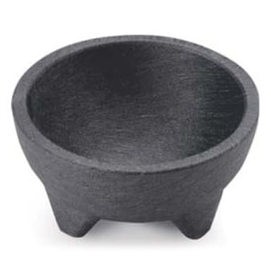 H.S. Inc. NHS1047 Perfecto Charcoal 20 Oz Molcajete Dish