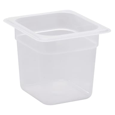 Cambro 66PP190 Translucent Sixth Size x 6" Deep Food Pan