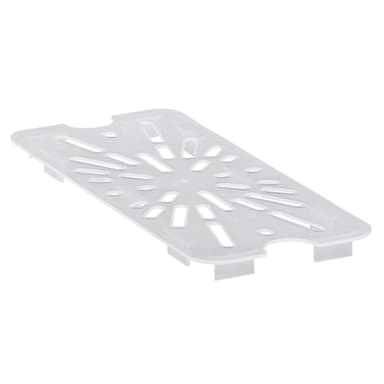 Cambro 30PPD190 Translucent Drain Shelf for 1/3 Size Food Pan