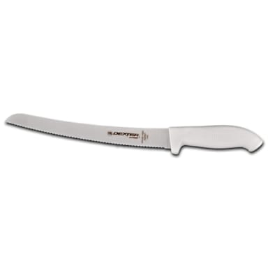 Dexter Russell SG147-10SC-PCP SofGrip 10" Scalloped Bread Knife