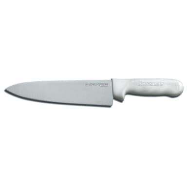 Dexter Russell S145-8PCP Sani-Safe White Handle 8" Cook's Knife
