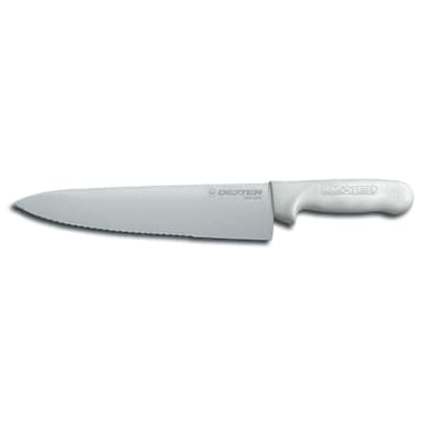 Dexter Russell S145-10SC-PCP Sani-Safe 10" Scalloped Cook's Knife