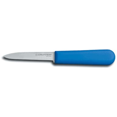 Dexter Russell S104C-PCP Sani-Safe 3.25" Paring Knife w/ Blue Handle